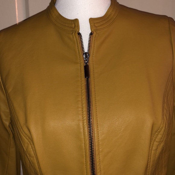 PETITES - Faux Leather Jacket - Size PM - Picture 2 of 9